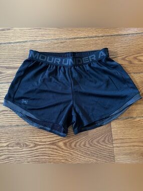 Under Armour women’s Black Athletic Mesh Training Shorts